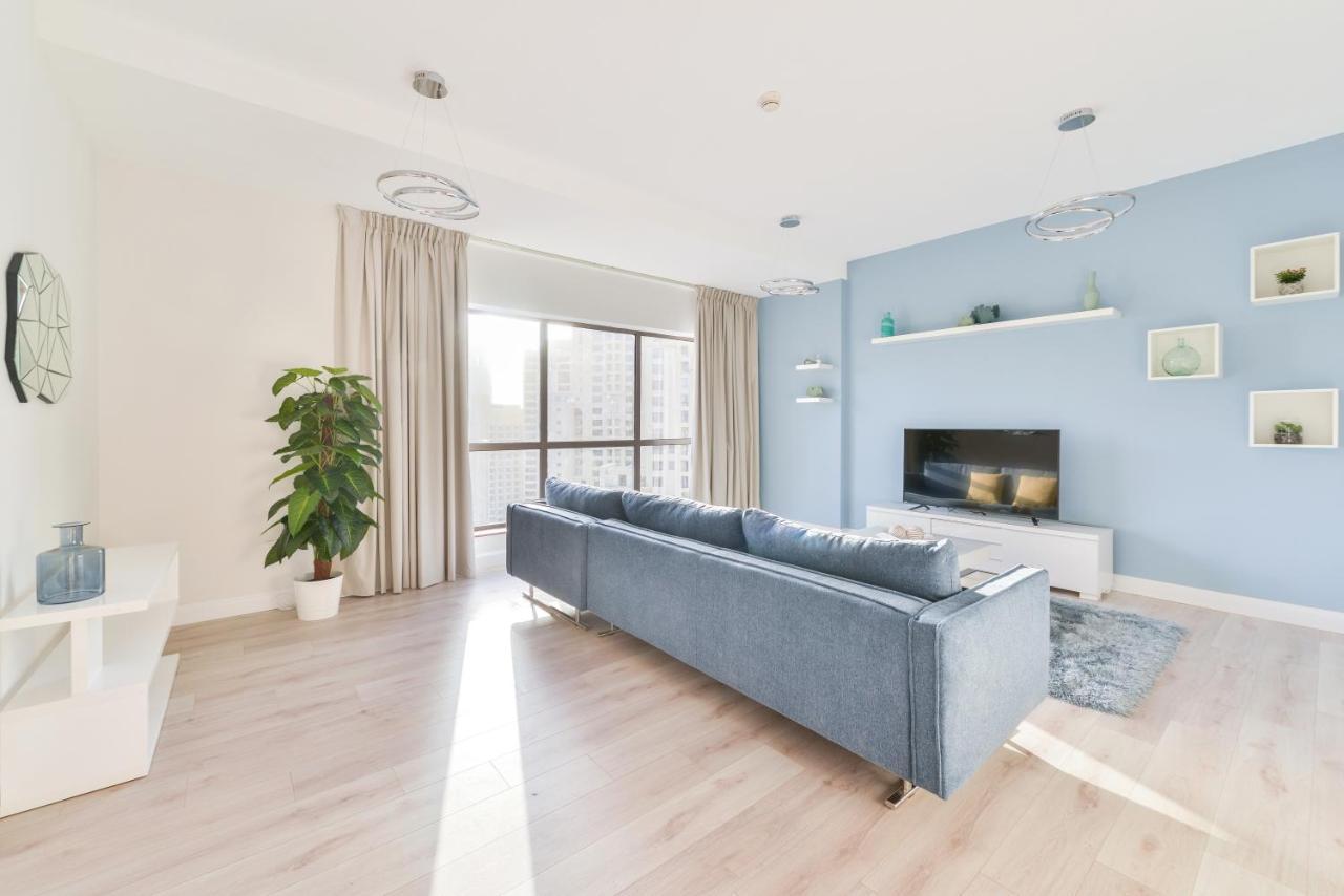 Luxury Jbr - Sea View - 5* Beach Resorts Access! Dubaj Kültér fotó