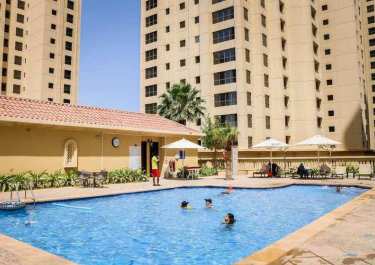 Luxury Jbr - Sea View - 5* Beach Resorts Access! Dubaj Kültér fotó